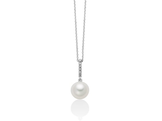 Collana Miluna Donna PERLE 375 in Oro Perla PCL6516X - PCL6516X